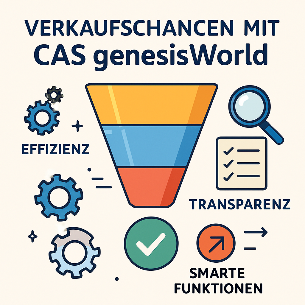 Verkaufschancen meistern mit CAS genesisWorld: Effizient, transparent, smart